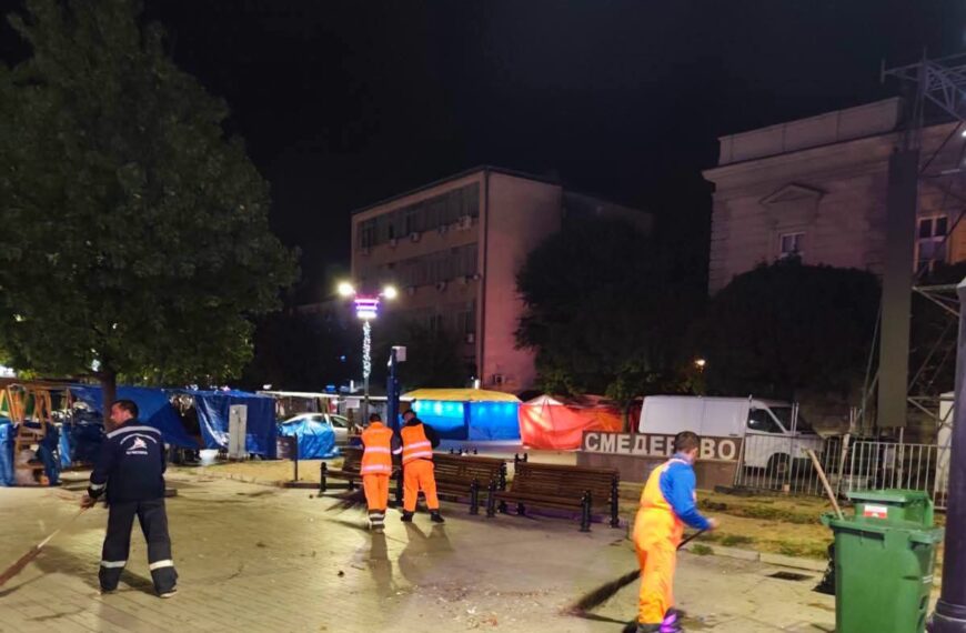 Када се заврши програм, почиње посао за екипе ЈКП „Зеленило и гробља“